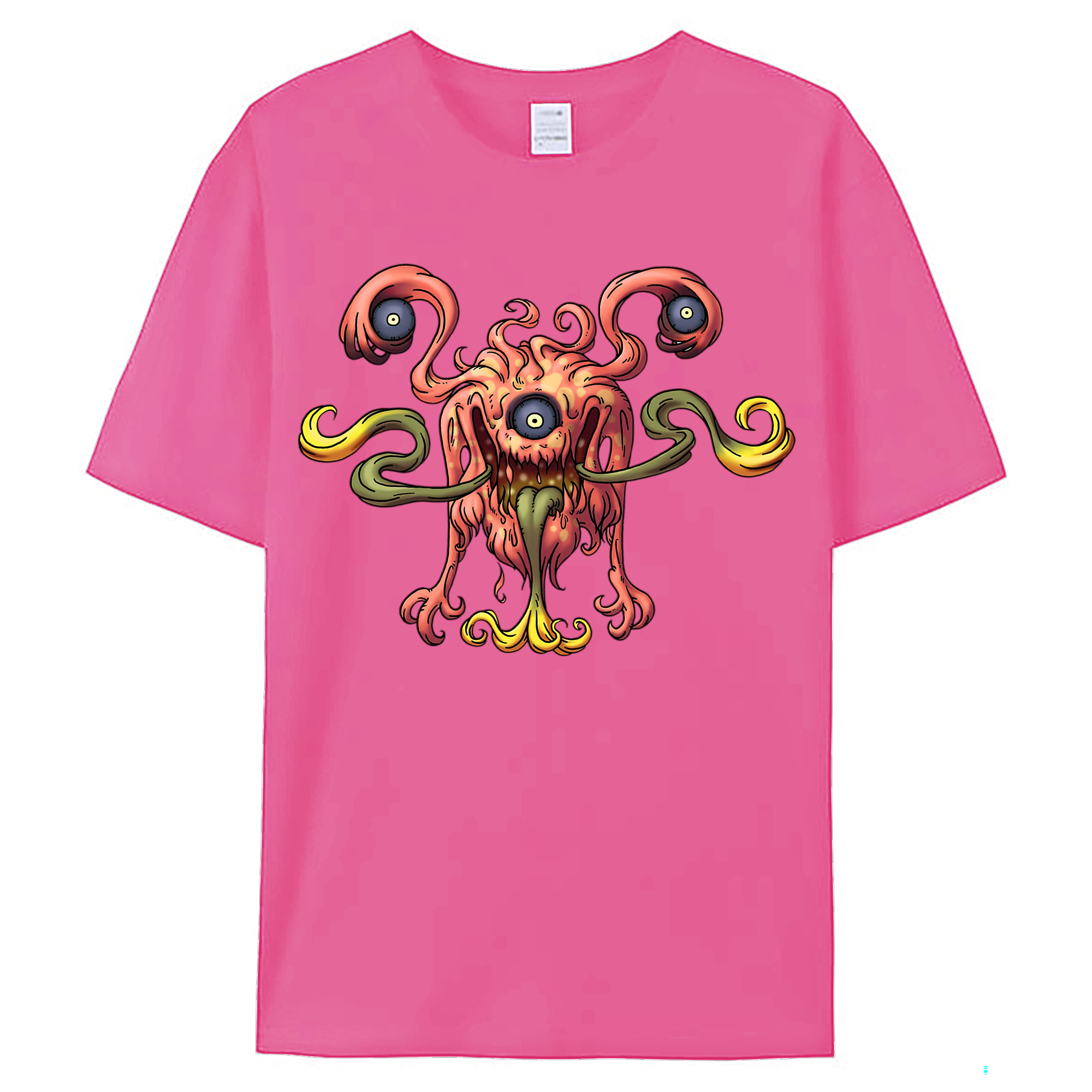 （画像用） ドラゴンクエスト Doragon Kuesuto Dragon Quest レディースカジュアルプリントTシャツ（綿100％）